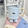 New large-eyed plastic pp water cup, student dormitory brushing and rinsing cup, washbasin cup, durable cup Specification image